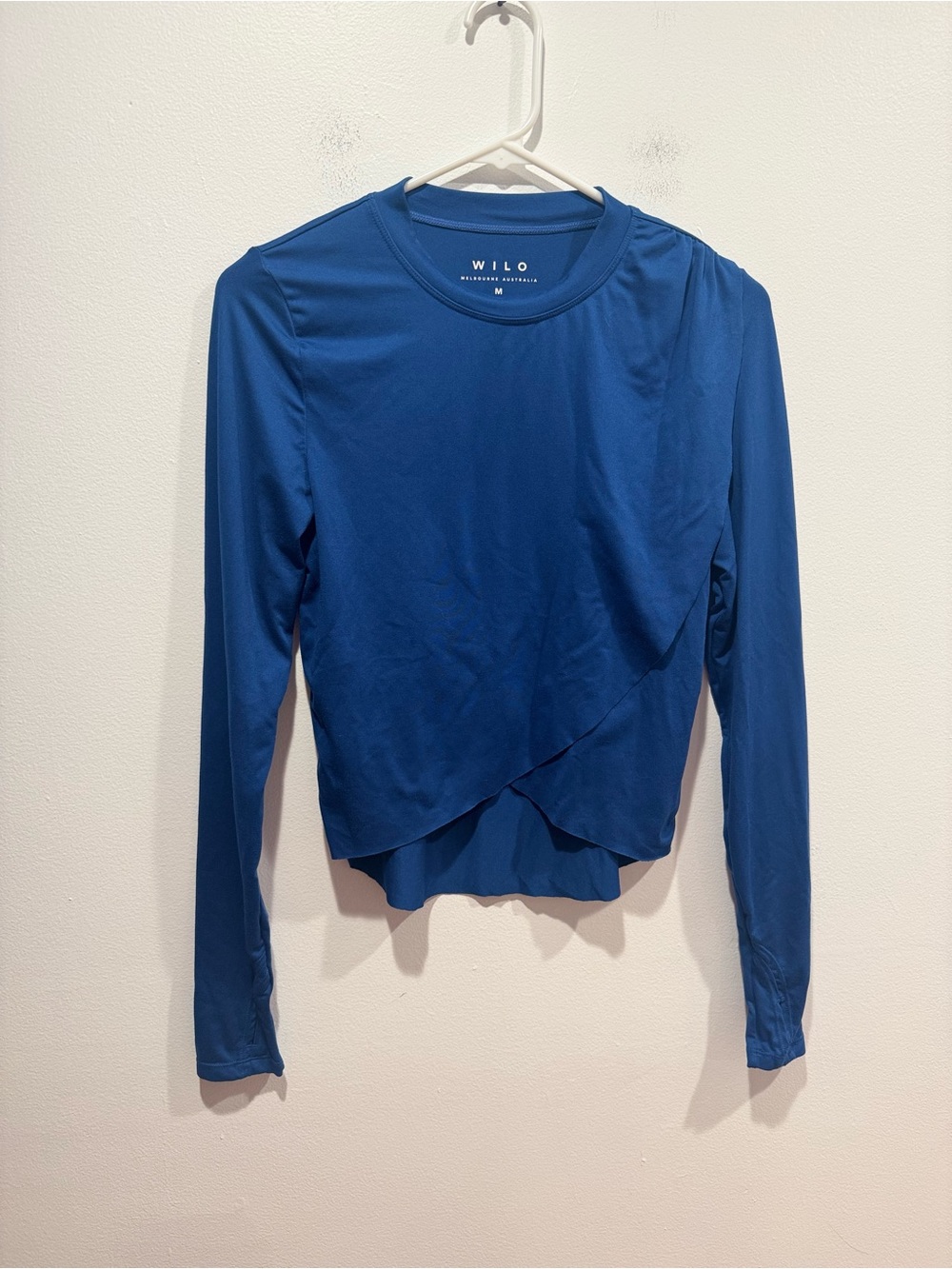 Wilo The Label Movement Twist Layer Long Sleeve Top